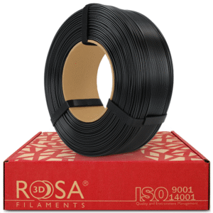 ASA Black filament spool – Rosa3D