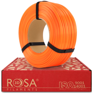 ASA Juicy Orange filament spool – Rosa3D